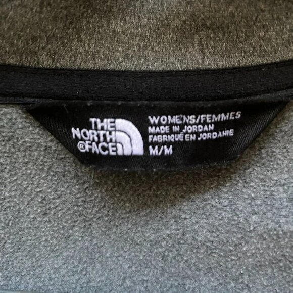The North Face Gray 1/4 Zip Pullover Mock Turtleneck Sweater Women's Sz M EUC - Picture 6 of 9